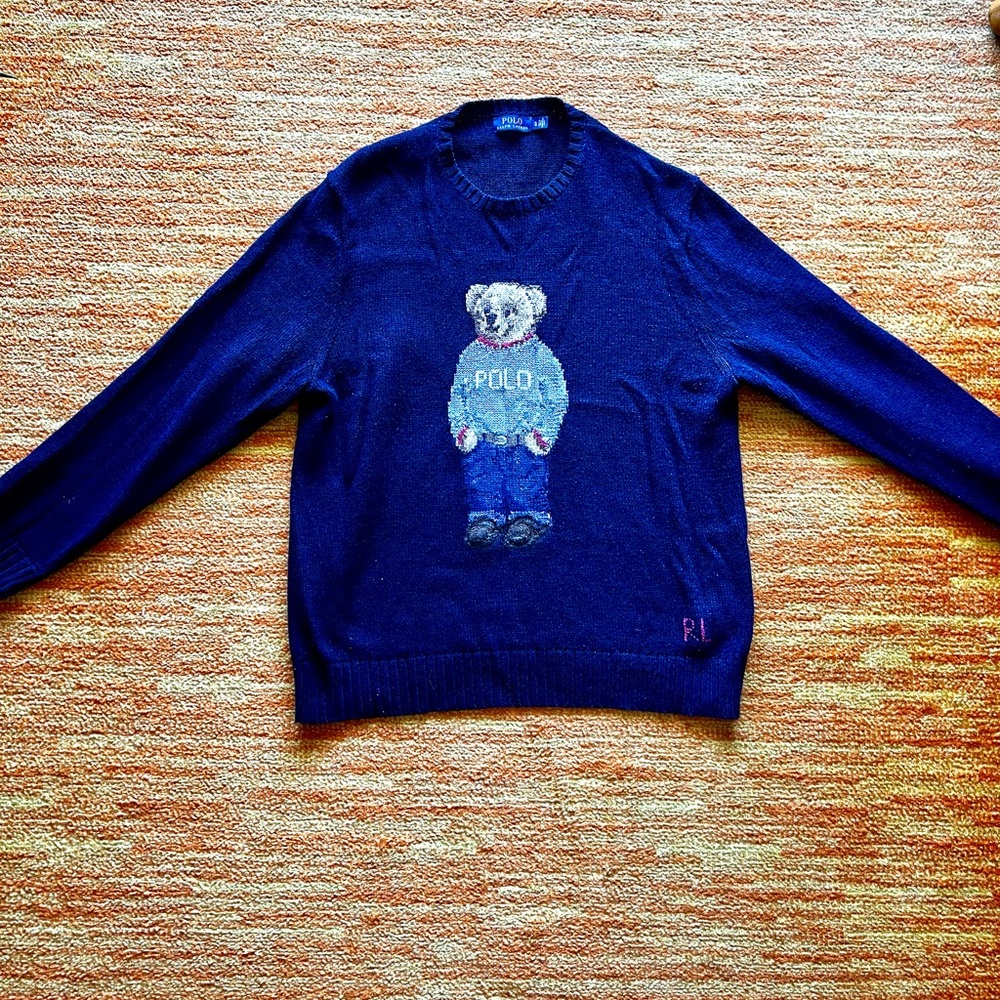 Rare 2018 Polo Bear Sweater 2018 Limited Edition Sweater XL
